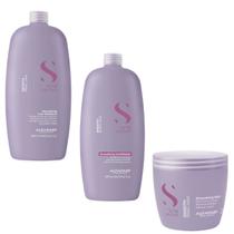 Shampoo Condicionador Máscara Alfaparf Semi Di Lino Smooth - Anti Frizz Shampoo Condicionador Máscara Alfaparf Semi Di Lino Smooth - Anti Frizz