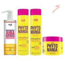 Shampoo+ Condicionador+ Máscara Phyto Manga+ Cond Juba 500ml - Widi Care