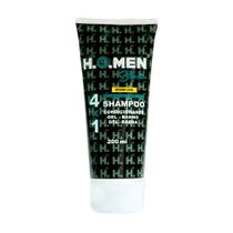 Shampoo Condicionador Masculino 41 Cabelo Corpo Barba Anticaspa H.O.Men Black Shower Care - Ponto Fixo