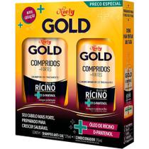 Shampoo + Condicionador Niely Gold Compridos + Fortes