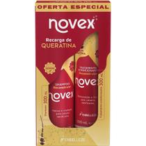 Shampoo + Condicionador Novex Recarga de Queratina 300ml Shampoo + Condicionador Novex Recarga de Queratina 300ml