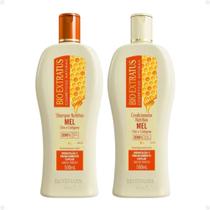 Shampoo + Condicionador Nutritivo Bio Extratus Mel Chia e Colágeno 500ml