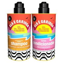 Shampoo + Condicionador Nutritivo Lola Cosmetics Ela É Carioca 500ml