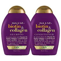 Shampoo + Condicionador OGX Biotina Colágeno 390mL