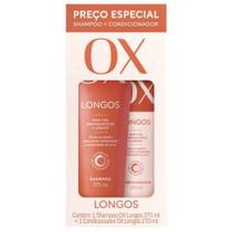 Shampoo + Condicionador Ox 375ml + 170ml Longo