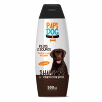 Shampoo/Condicionador PapiDog Pelos Escuros 500ml