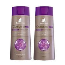 Shampoo + Condicionador para Cabelos Danificados e Quebradiços BARROMINAS Queratina Complex