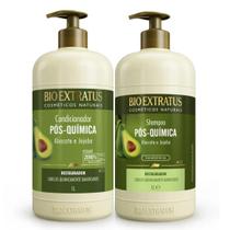 Shampoo Condicionador Pós Química Bio Extratus Abacate 1L Shampoo Condicionador Pós Química Bio Extratus Abacate 1L