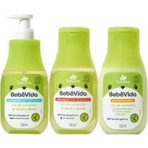 Shampoo + Condicionador + Sabonete Cha De Camomila Bebe Vida Shampoo + Condicionador + Sabonete Cha De Camomila Bebe Vida