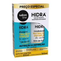 Shampoo + Condicionador Salon Line Hidra Nutrição e Definição de Cachos 300ml
