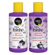 Shampoo + Condicionador Salon Line Kids Meu Lisinho