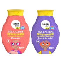 Shampoo + Condicionador Salon Line Kids Nutrição Em Ação