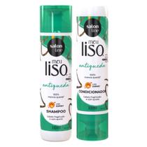 Shampoo + Condicionador Salon Line Meu Liso Antiqueda 300ml