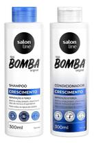 Shampoo+condicionador Salon Line Sos Bomba Crescimento 300ml
