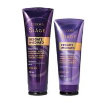 Shampoo + Condicionador Siage Eudora Resgate Imediato Shampoo + Condicionador Siage Eudora Resgate Imediato