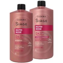 Shampoo + Condicionador Siàge Nutri Rose 1 Litro - Eudora