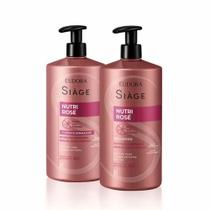 Shampoo + Condicionador Siàge Nutri Rose 1 Litro