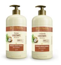 Shampoo Condicionador Umectante Óleo De Cocô 1l Bio Extratus Shampoo Condicionador Umectante Óleo De Cocô 1l Bio Extratus