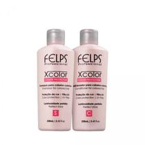 Shampoo + Condicionador X Color Felps 500Ml