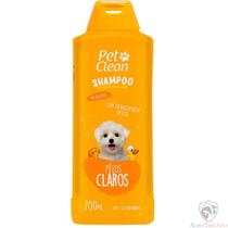 Shampoo Condicionante Pelos Claros Cães Gatos 700ml Petclean