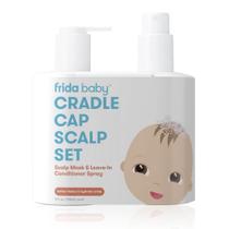 Shampoo Cradle Cap Treatment Frida Baby e spray para couro cabeludo Shampoo Cradle Cap Treatment Frida Baby e spray para couro cabeludo