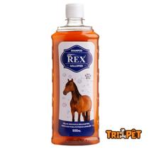 Shampoo Crescer Cabelos Para Cavalos Pelos Crina Rex Galloper - 500ml