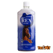 Shampoo Crescer Cabelos Para Cavalos Pelos Crina Rex Galloper - 750ml