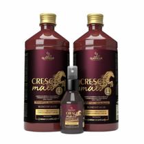 Shampoo Crescimento Máscara Reparadora Tônico Revitalizante Shampoo Crescimento Máscara Reparadora Tônico Revitalizante