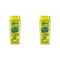 Shampoo Dabelle Hair Abacate Nutritivo e Blend de Óleos Cabelos ressecados 250ml (Kit com 2)