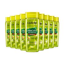 Shampoo Dabelle Hair Abacate Nutritivo e Blend de Óleos Cabelos ressecados 250ml (Kit com 9)