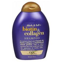 Shampoo de colágeno biotina grosso e completo 13 oz por Organix