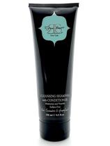 Shampoo de limpeza sem sulfato Ryan Scott com condicionador feito com aloe e óleos naturais. Fragrância de aloe, pepino e toranja, 8,5 fl. oz.