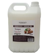 Shampoo de Mandioca Argan Oil Profissional Fortalece Auxilia no Crescimento 5 litros