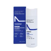 Shampoo de natação VANERIA 2 em 1 para remoção de cloro e água dura 260 ml