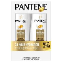 Shampoo de renovação diária de umidade Duo Set Pantene 375 ml e condicionador 350 ml