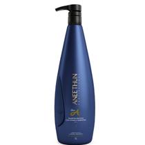 Shampoo de Silicone Linha A Aneethun 1 Litro com Tutano e Queratina para limpeza suave e proteção capilar