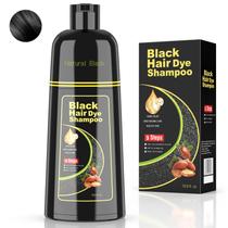 Shampoo de tintura de cabelo BELEZALIB Black Argan 500mL com duração de 30 dias Shampoo de tintura de cabelo BELEZALIB Black Argan 500mL com duração de 30 dias