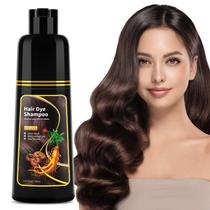 Shampoo de tintura de cabelo BELEZALIB Dark Brown 150mL para cabelos grisalhos Shampoo de tintura de cabelo BELEZALIB Dark Brown 150mL para cabelos grisalhos