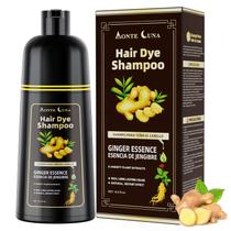Shampoo de tintura de cabelo IIIMEIDU Dark Brown 3 em 1 para mulheres e homens