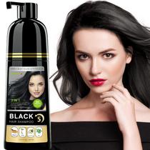 Shampoo de tintura de cabelo Onilyua Instant Black 400 ml sem amônia
