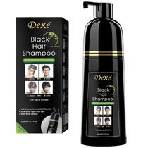 Shampoo de tintura de cabelo UniForu Black 400 ml Instant Color 30 dias