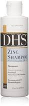 Shampoo de zinco DHS de 8 onças (DHS-3798) - Solução anticaspa e cuidado do couro cabeludo
