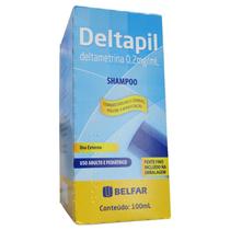 Shampoo Deltapil Deltamettrina 100ml para Tratamento de Pediculose e Sarna
