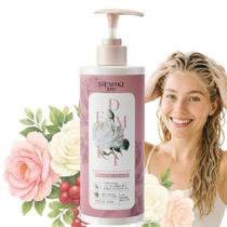 Shampoo DEMIKI Clarifying para mulheres, cabelos oleosos, 450 ml, sem sulfato