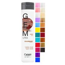 Shampoo Depositor de Cor de Cabelo Celeb Luxury Gem Lites Amber