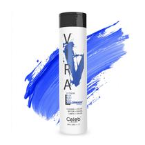Shampoo Depositor de Cor de Cabelo Celeb Luxury Viral Blue 250mL Shampoo Depositor de Cor de Cabelo Celeb Luxury Viral Blue 250mL