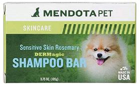 Shampoo DERMagic Cuidados da Pele Sensível de Cães e Gatos Sensitive Skin Rosemary Importado USA