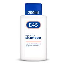 Shampoo Dermatológico para Couro Cabeludo Seco E45 200ml