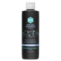 Shampoo DHS Tar Gel perfumado 240 ml Adeus couro cabeludo seco e escamoso