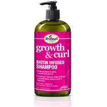 Shampoo Difeel Growth & Curl Biotina 1L para cabelos cacheados